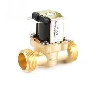 Valvola di regolazione della pressione dell'acqua a solenoide di ingresso elettrico normalmente chiusa DC12V/24V G1/2 G3/4 for strumento di erogazione del controllo dell'acqua(1/2",12V)