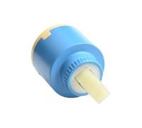 Valvola di ricambio in ceramica da 35 mm o 40 mm per rubinetti miscelatore monocomando per lavabo, a prova di perdite, rubinetto da cucina e bagno a quarto di giro (40 mm)