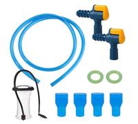 Valvola di ricambio per idratazione, ugello per tubo della sacca d'acqua, set di valvole morbide per acqua, per sport, palestra, ciclismo, avventura, escursionismo, viaggi, scuola e campeggio, 2 giri