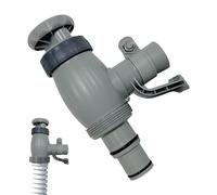 Valvola di Ricambio per Pompa della Piscina - Connettore di Flusso 'Acqua a Prova di perdite, Rubinetto di circolazione Forte, Parte di Riparazione Multifunzionale, Design Facile da installare |