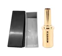 Valvola di riduzione della pressione del corno francese, correttore professionale della bocca in ottone, strumento per l'allenamento del respiro del corno con pressione regolabile (D'oro)