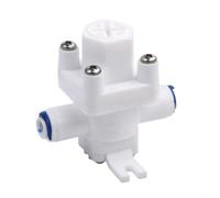 Valvola di riduzione della pressione per depuratori d'acqua, regolabile per connessioni da 1/4" e 3/8", riduce al minimo i picchi di pressione agli impianti idraulici (3 punti)