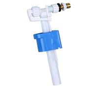 Valvola di riempimento della cisterna del water con ingresso laterale, valvola a galleggiante in ottone da 1/2" for parti di scarico del water