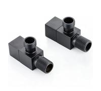 Valvola di riempimento G1/2" Adattatore for rubinetto in ottone Accessori for doccia da bagno Deviatore for acqua a 3 vie Nero/argento/oro(Black)