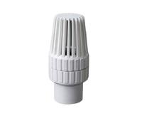 Valvola di ritegno, 1 pz ID 75 90 110 160 mm Filtro ingresso e uscita della pompa dell'acqua inferiore in PVC Raccordi for acquari(White,Inner Dia 32mm)