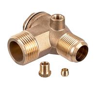 Valvola di ritegno 3/4" x 1" Compressore d'aria a maschio Valvola di ritegno in latte