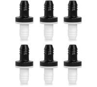 Valvola di ritegno 3/8", unidirezionale, gas liquido, ABS, 6 pz