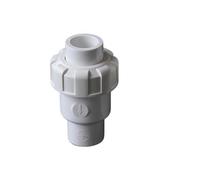 Valvola di ritegno a battente in PVC per acqua, Valvola di ritegno a sfera in PVC 20-110 mm, attacco con colla bianca, for drenaggio e irrigazione(50mm)