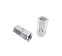 Valvola di ritegno a filettatura femmina esagonale in acciaio inox 304 da 1/8" 1/8" 1/8" 1/2" 3/4" 1" 304 in acciaio inox a senso unico (1/2", 316)