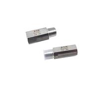 Valvola di ritegno a filettatura maschio a femmina, valvola unidirezionale in acciaio inox 304 (1/2", entrata e uscita)