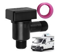 Valvola Di Ritegno A Filo Blackwater RV - Valvola Del Del Serbatoio Del Rimorchio Resistente, Interruttore Sottovuoto Resistente Alle Perdite | Componente Di Protezione 'acqua Dolce Per L'
