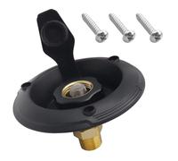 Valvola di ritegno a flangia di ingresso in ottone RV City con attacco da 3/4 "NH femmina a 1/2" NPT per camper, rimorchi e sistemi idrici marini