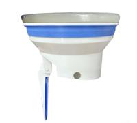 Valvola di ritegno a flangia per WC con chiusura automatica, copertura antiodore, compatibile con prese di scarico da 90-110 mm per bagno
