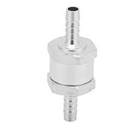 Valvola di Ritegno a Molla, Valvola di Ritegno Unidirezionale Universale in Lega di Alluminio con Filettatura Universale per Pompa di Pozzo, Carburante, Benzina, Gasolio, Acqua (6 mm)