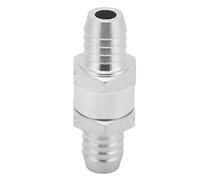 Valvola di Ritegno a Molla, Valvola di Ritegno Unidirezionale Universale in Lega di Alluminio con Filettatura Universale per Pompa di Pozzo, Carburante, Benzina, Gasolio, Acqua (14 mm)