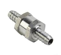 Valvola di ritegno a senso singolo 8 mm per linee carburatore (10 mm) | Dimensioni 6 mm, corpo in alluminio, impedisce il riflusso del carburante, si adatta a carburatori, sistemi a bassa pressione