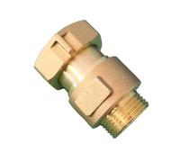 Valvola di ritegno BSP femmina maschio di non ritorno for installazione prima o dopo il contatore deII'acqua, valvola di controllo unidirezionale 1 pz.(DN20 Female To Male)