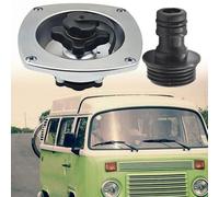 Valvola di ritegno con funzione di riduzione della pressione per sistemi idrici camper e yacht, compatibile con varie linee di ingresso dell'acqua (argento)