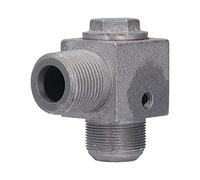VALVOLA DI RITEGNO DEL COMPRESSORE D'ARIA CONNETTORE PER TUBO DI FERRO A UNA VIA DUREVOLE DI ALTA QUALITÀ ACCESSORI PER COMPRESSORI D'ARIA (Un pollice*27 * 1,5 * 10 mm)