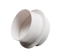 Valvola di ritegno for tubi in plastica condotti d'aria rotondi Valvola di ritegno for ventilazione Bloccatore di tiraggio(80MM)