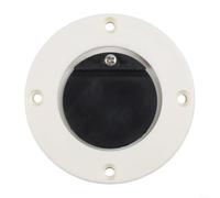 Valvola di ritegno in ABS per barca, resistente al riflusso, con ponte e scarico di sentina, 71,3 mm, bianco e nero, acqua salata d'acqua dolce per yacht motoscafi facile (scarico)