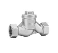 Valvola di ritegno in acciaio inossidabile 304 H11W-16P Pompa acqua filettata tipo S orizzontale di sollevamento 1pcs(1inch)
