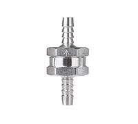 Valvola di ritegno in alluminio for sistema di alimentazione a ribaltamento - e benzina - 6-12 mm - Valvola di sicurezza - 0,2-6 bar(10mm 4pcs)