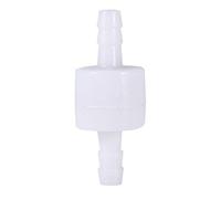 Valvola di Ritegno in Linea Unidirezionale, 2 Pezzi Robusta Valvola di Ritegno in Plastica con Pressione 6mm Nessun Ritorno Aria Carburante Acqua Pompa Valvola di Ritegno Multiuso