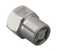 Valvola di ritegno in ottone 1/2 pollice filettatura femmina maschio unidirezionale Controllo non ritorno flusso d'acqua per serbatoio scaldabagno bagno installazione impianto idraulico