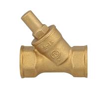 Valvola di ritegno in ottone, sedile inclinato, 1/2"