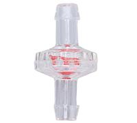 Valvola di Ritegno in Plastica, 10 Pezzi Valvola di Ritegno Antiriflusso in Plastica PP Unidirezionale con Diaframma di Non Ritorno per Tubo Flessibile di Alimentazione Dell'aria,(5mm transparent)