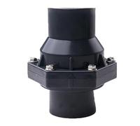 Valvola di ritegno in PVC con patta in plastica, valvola unidirezionale verticale e orizzontale, universale anti-riflusso (DN65 75mm)