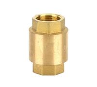 Valvola di ritegno Molla Verticale As | Valvola di ritegno verticale in ottone per acqua, olio, gas, aria, vapore, benzina, impianto idraulico, sistema di condutture
