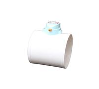 Valvola di ritegno motorizzata con valvola di sfiato elettrica in plastica PVC HAVC for resistere ad alte pressioni e temperature estreme, tubo da 75/110/160/200 mm, 220 V, 12 V, 24 V.(220vac,160mm)