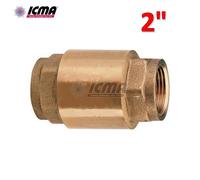 Valvola di ritegno non ritorno MONDIAL 2'' con otturatore in ottone