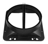 Valvola di Ritegno per Cappa Cucina Connettore Nero Abs