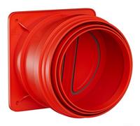 Valvola di ritegno per cappa da cucina, valvola di non ritorno con chiusura a gravità e materiale ABS di grado aerospaziale per la prevenzione del fumo di lunga durata