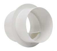 Valvola di ritegno per ventola in PVC ad alta efficienza, per bagno e cucina, dimensioni da 80 mm a 200 mm, impedisce il flusso inverso (80 mm)