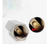 Valvola di Ritegno Pneumatica in Ottone DN6 Anti-Ritorno(CV-03 (3/8)) | Ottone H58 per robusto, resistenza ruggine, flusso unidirezionale, per ideale per compressa, lunga durata