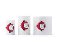 Valvola di ritegno serranda elettrica HAVC in plastica PVC 220V 75/110/160/200mm Valvole controllo del volume condotto dell'aria for tubo ventilazione 24V 12V