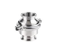 Valvola di ritegno Tri Clamp da 1/2 "3/4" 1 "2" non ritorno SS304(OD25 x Clamp 50.5)