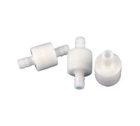 Valvola di ritegno unidirezionale POM in plastica da 50 pezzi Non ritorno for fluidi in linea gas combustibile Olio liquido(8-8mm)