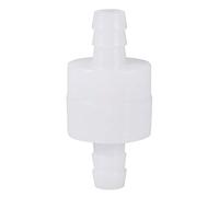 Valvola di ritegno valvola valvola valvola di ritegno di Non Ritorno in plastica da 8 mm Valvola di Non Ritorno unidirezionale per Acqua combustibile Gas Aria liquida