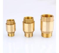 Valvola di ritegno verticale del contatore dell'acqua e dello scaldabagno in rame da 1/2 "progettato per un flusso d'acqua unidirezionale regolare negli impianti idraulici (B)