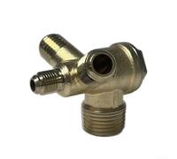 Valvola di Ritegno Zinco 4 Vie per Valvola di Ritegno Zinco(V shaped 20mm) | Zinco massiccio, durezza elevata, resistenza deformazione, uso prolungato, ambiente severo