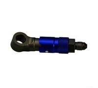 Valvola di rubinetto del carburante in alluminio CNC rosso blu nero oro (blu)