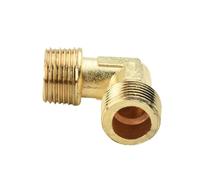 Valvola di scarico a gomito per compressore d'aria Autus, sollievo a 90 gradi, per compressori d'aria silenziosi, struttura in rame (B)