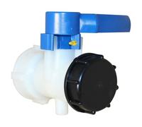 Valvola di scarico ad alte prestazioni for contenitori, tappo da 60 mm, filettatura grossa S60x6 for un utilizzo ecocompatibile
