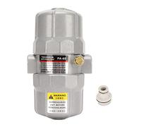 Valvola di scarico automatica Filtro aria compresso pneumatico 1/2 pollici NPT in lega in alluminio in lega di drenaggio regolabile Velocità di drenaggio per l'asciugatura del