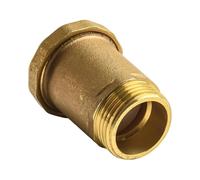 Valvola di scarico automatica in rame con filettatura maschio da 1/2" 3/4" 1" for evacuazione domestica dello scaldabagno solare(DN25)